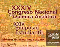 XXXIV Congreso Nacional de Química Analítica