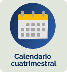 calendario cuatrimestral