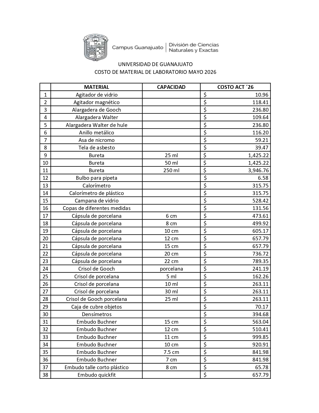 MATERIAL LAB ACT 26 1