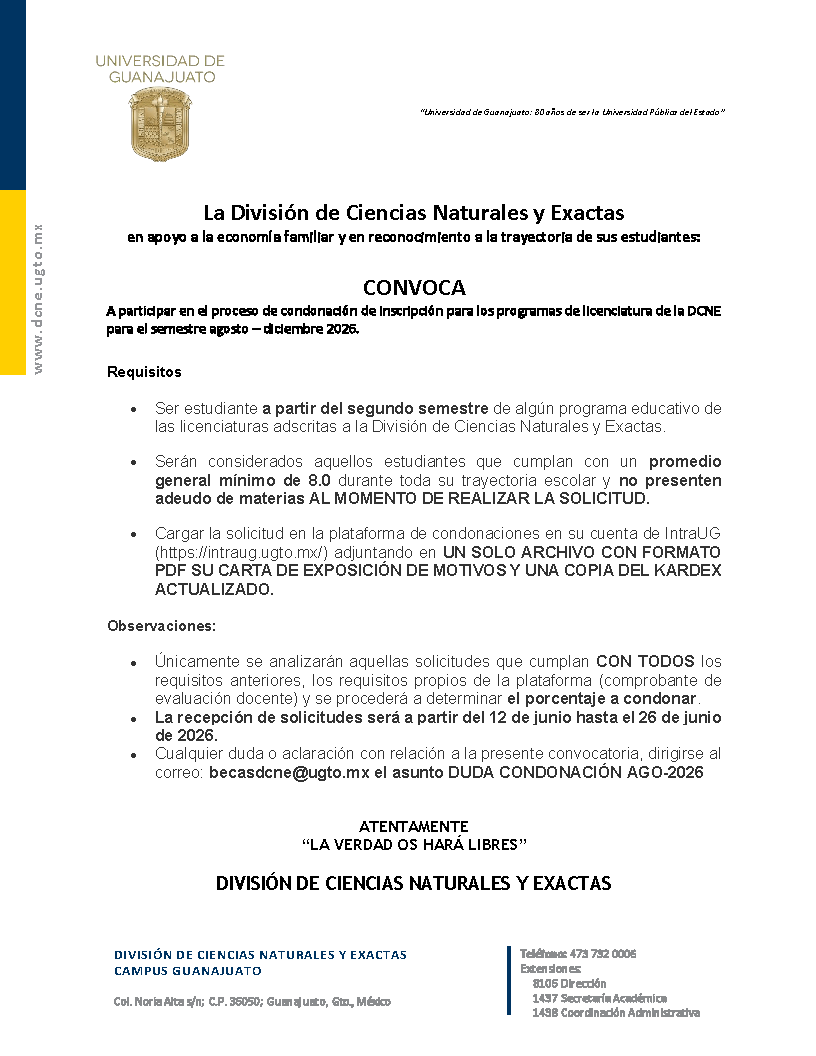 Condonacion ene25