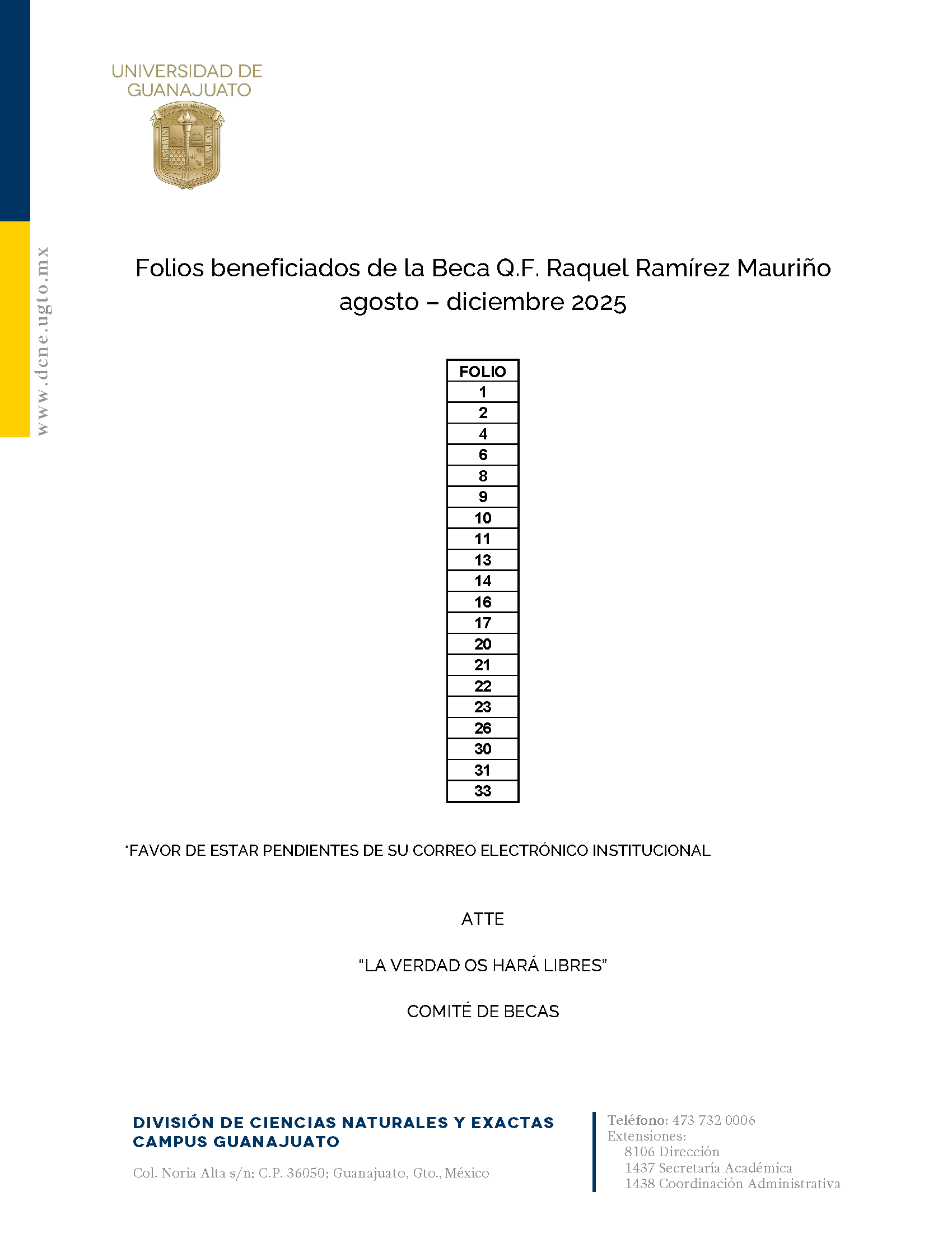 folios BECA RAQUEL AGO25