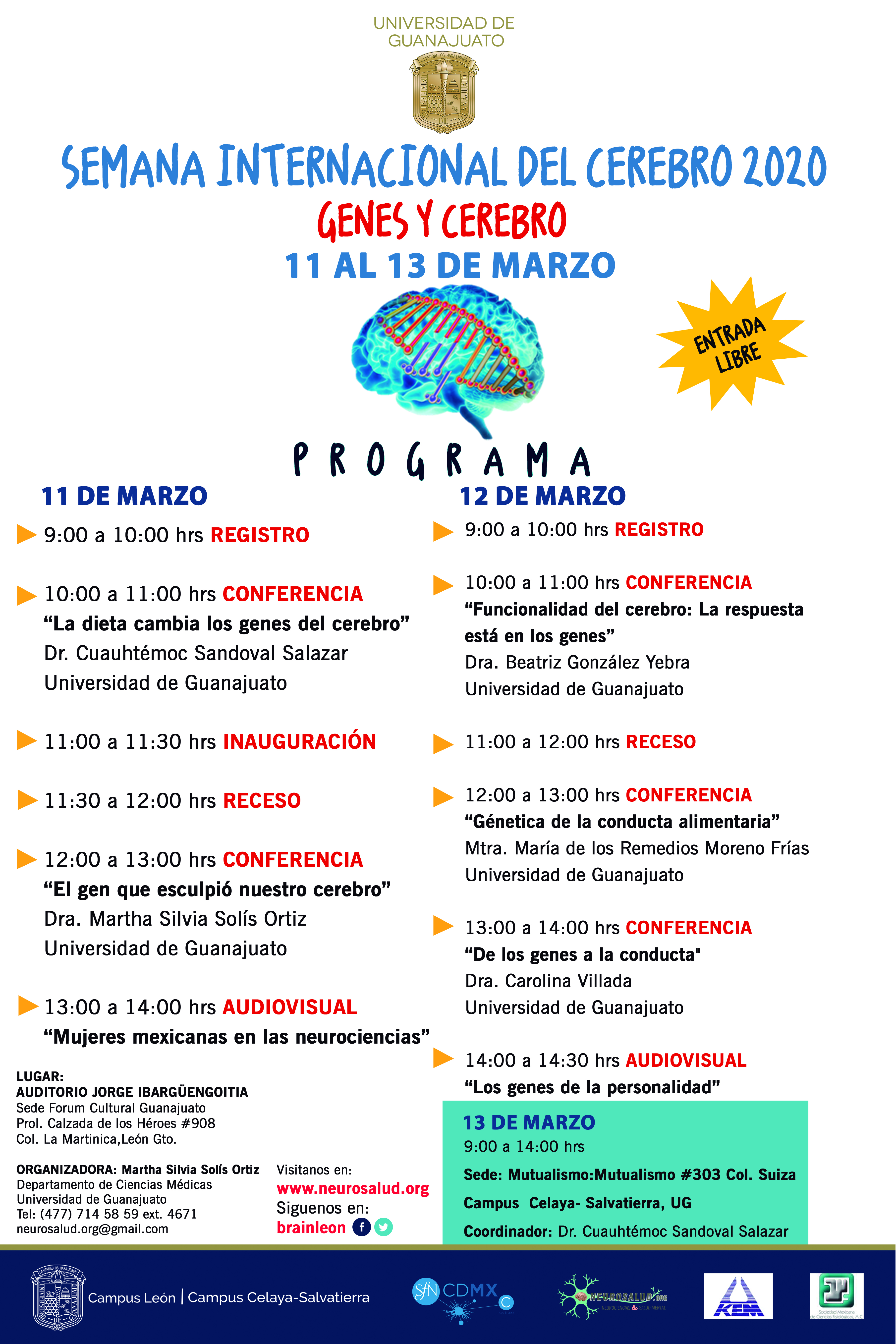 SEMANA CEREBRO MARZO 2020