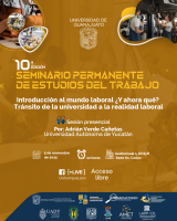 SPET - Introducción al mundo laboral ¿Y ahora qué? Tránsito de la universidad a la realidad laboral