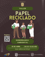 Semana ambiental - Taller papel reciclado
