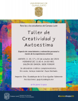 Taller de Creatividad y Autoestima (para los y las estudiantes del Campus León)