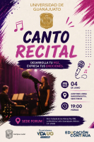 Clausura de cursos y talleres artísticos - Canto (recital)