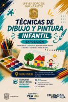 Clausura de cursos y talleres artísticos - Técnicas de dibujo y pintura infantil (exposición)
