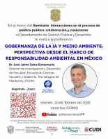 Gobernanza de la IA y medio ambiente: Perspectiva desde el marco de responsabilidad ambiental en México