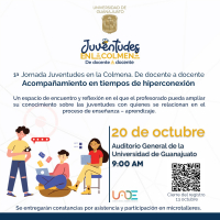 1a. Jornada Juventudes en Colmena. De docente a docente