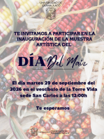 Inauguración de la muestra artística del Día del Maíz