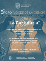 Voces de la Ciencia - La curtiduría