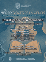 9no. Foro Voces de la Ciencia - Investigadores en formación
