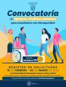 Convocatoria de Apoyos Institucionales para Estudiantes con Discapacidad
