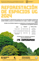 REFORESTACIÓN DEESPACIOS UG 2024