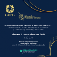 Entrega de reconocimientos y décimo segunda entrega del Galardón.