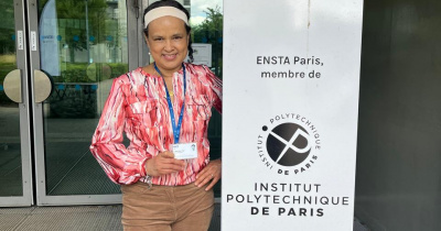 Académica de la UG realiza estancia de investigación en ENSTA-ParisTech, Francia 