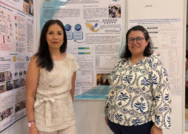 Profesoras de la ENMS Guanajuato presentan investigaciones en Encuentro Nacional de la AMIDIQ
