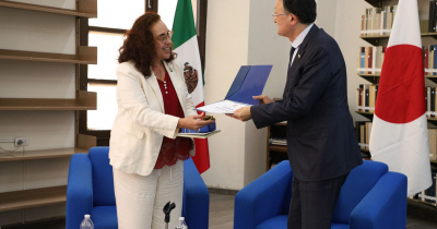 Cónsul General de Japón en León imparte conferencia en la UG sobre la relación con México