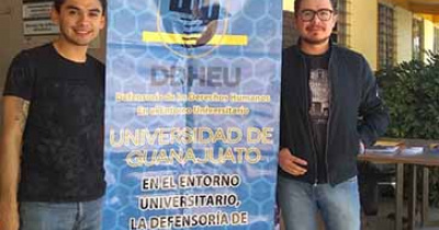 Llevan “Travesía por la paz” a sedes de la UG 