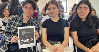 Comunidad estudiantil UG dona vida en “Donación altruista de sangre