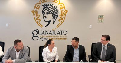 La UG y el Gobierno Municipal de Guanajuato coordinan acciones en materia de seguridad para las sedes universitarias 