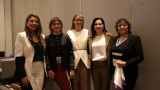 Esta es una llamada a la vinculación: Rectora General de la UG participa en panel sobre tecnología, educación y empleo