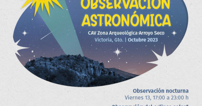 Departamento de Astronomía UG invita a presenciar el eclipse solar anular en zona arqueológica de Arroyo Seco 