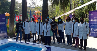 Estudiantes y profesores del CNMS participaron en la conmemoración del Día Estatal de la Mentefactura Guanajuato 