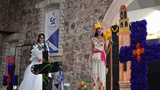 Celebran tradición del Día de Muertos en la ENMS de Guanajuato