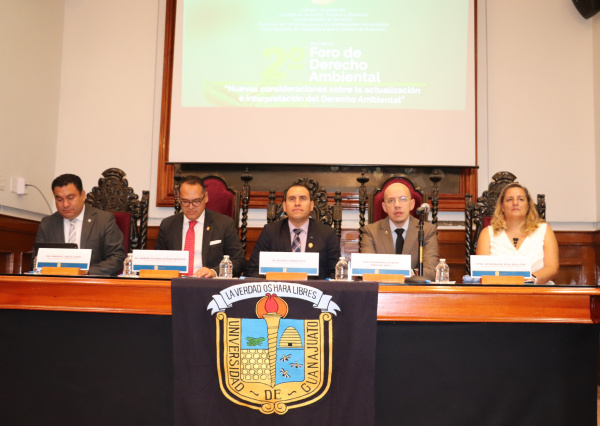 Se realiza con éxito el 2º Foro de Derecho Ambiental en la UG 