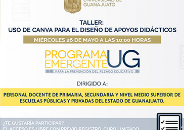 UG capacita a personal docente en el desarrollo de apoyos didácticos