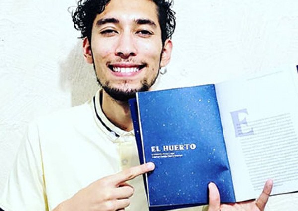 Estudiante de la UG gana el primer lugar con “El huerto”, un sueño que se hizo cuento 