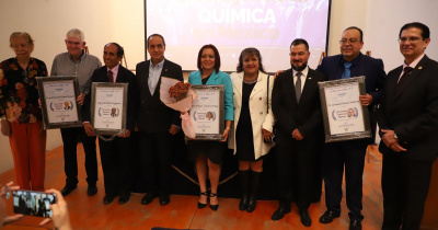 UG es sede de la entrega de reconocimientos a “Personajes de la Química en México 2024”  