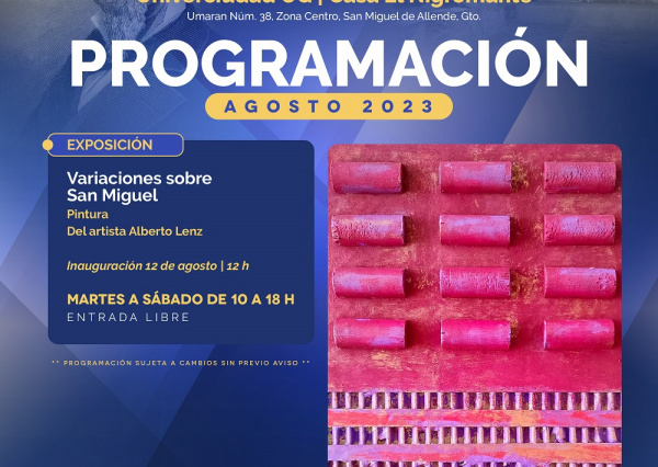 Agenda Cultural UG invita a participar en la 4° Universiada Cervantina