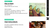 Cultura UG presenta una semana de arte y nuevas proyecciones en el Cine Club