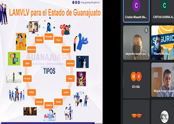 Capacita IMUG a personal de seguridad de la UG para prevenir y atender la violencia de género 
