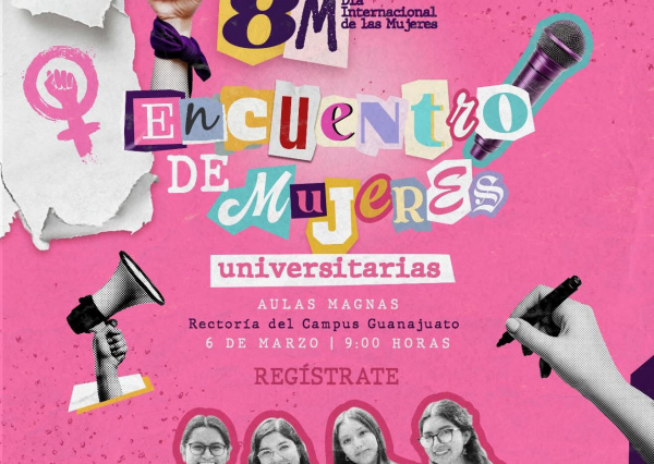 Agenda #8M: UG convoca al Encuentro de Mujeres Universitarias