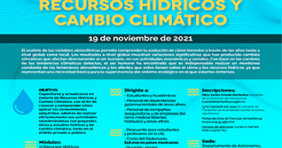 UG invita a Diplomado de Recursos hídricos y cambio climático 