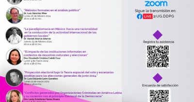 UG invita al Ciclo de Conferencias sobre Análisis Político 