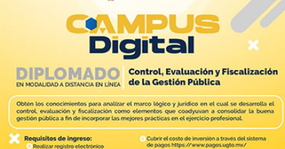 Ofrece UG el Diplomado “Control, Evaluación y Fiscalización de la Gestión Pública” 