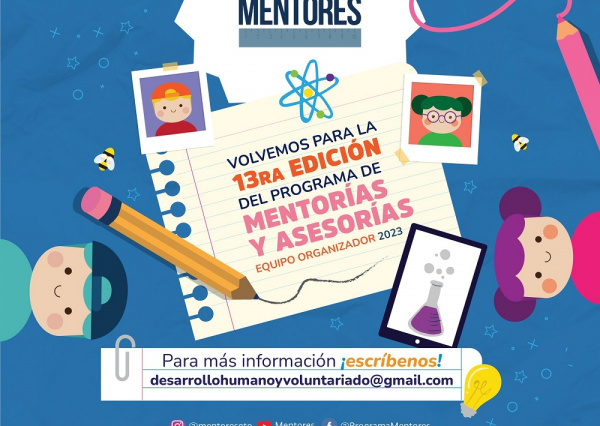 Convocan a estudiantes para conformar el equipo organizador del programa Mentores 