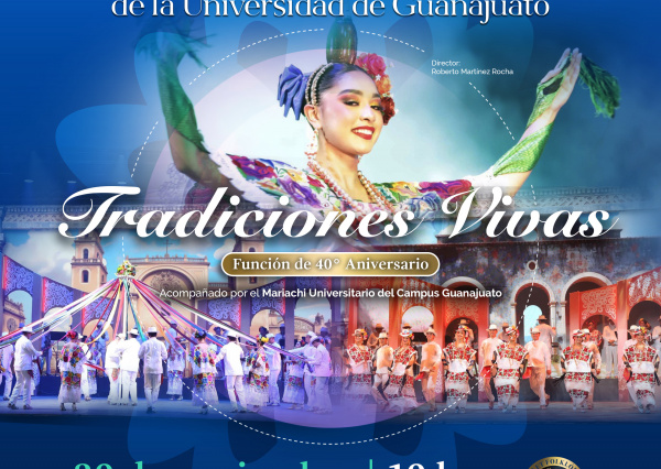 Celebrarán con gala el 40º aniversario del Ballet Folklórico de la UG