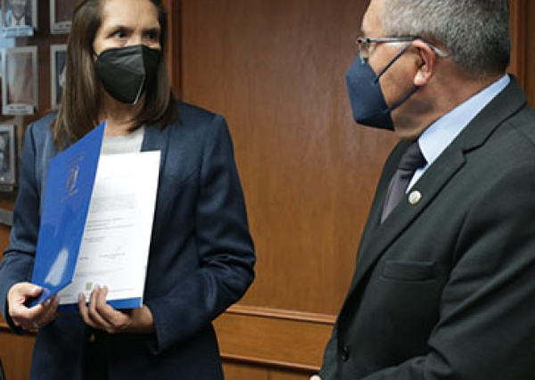 La Dra. Isaura Arreguín es designada Directora de la División de Ciencias de la Salud e Ingenierías de la UG