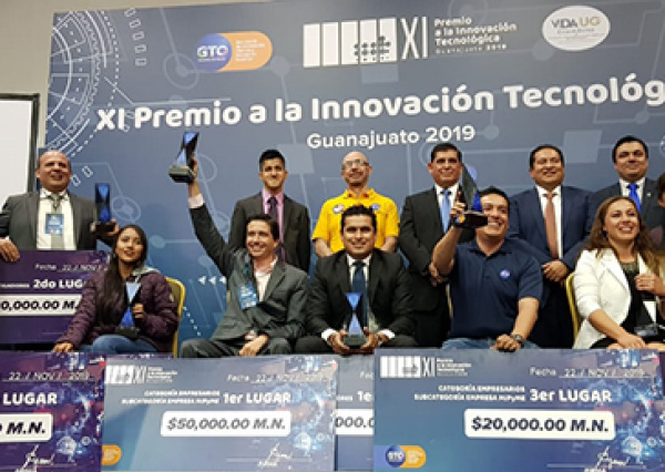 Entregan Premios de Innovación Tecnológica Guanajuato 2019