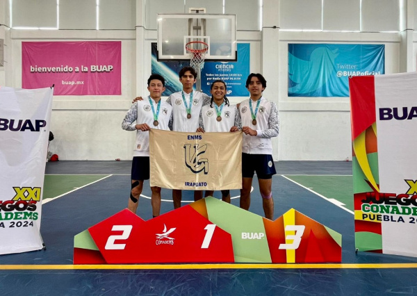 Atletas UG obtienen medallas de oro, plata y bronce en los XXI Juegos Nacionales de la Educación Media Superior 2024
