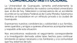 Comunicado Institucional 