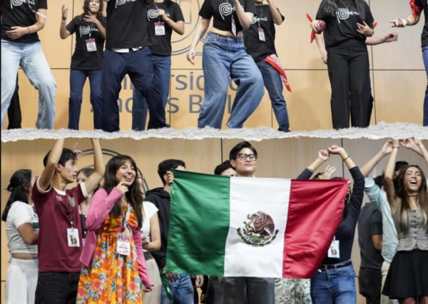 Estudiantes de las ENMS Guanajuato y Celaya participan en competencia de debate en Chile