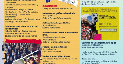 Artistas y espacios UG, presentes en el arranque de la 51° edición del Festival Internacional Cervantino 