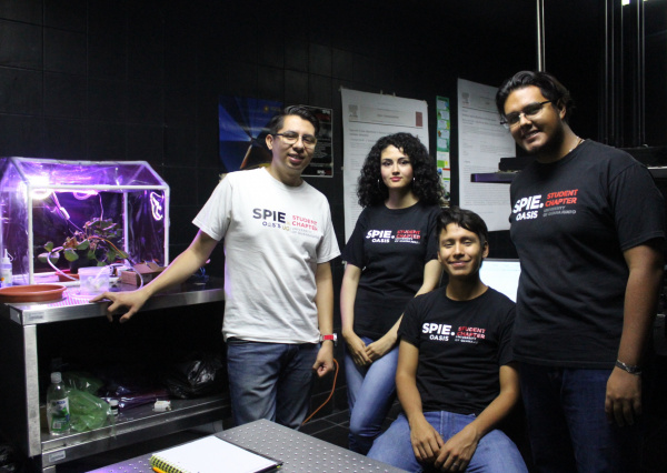 Estudiantes UG aplican la óptica y fotónica en la agricultura para detección temprana de enfermedades