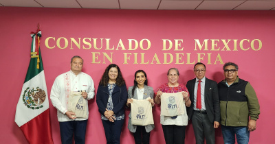La UG establece vínculos con el Consulado de México en Filadelfia